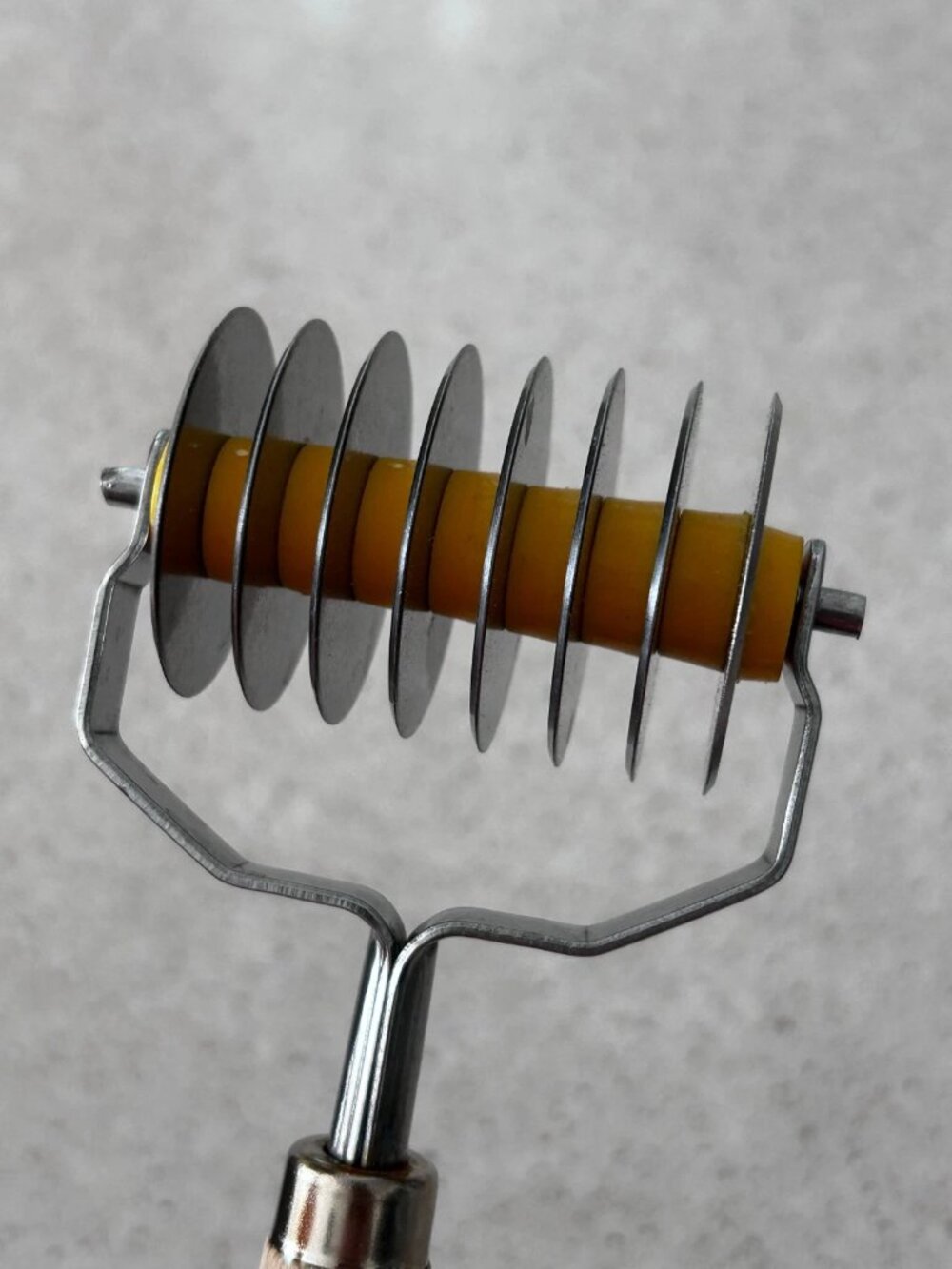 Vintage INOX 9-Wheel Pasta / Lattice Dough Cutter